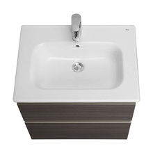 Roca The Gap A857397402 Городской дуб 60 Тумба для раковины 45,3x58,5x51,5 см, Испания - фото 1 - фото 2