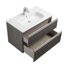 Roca The Gap A857399402 Городской дуб 80 Тумба для раковины 45,3x78,5x51,5 см, Испания - фото 1 - фото 3