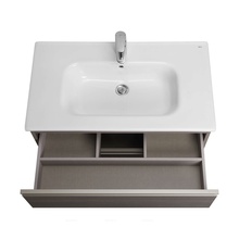 Roca The Gap A857399402 Городской дуб 80 Тумба для раковины 45,3x78,5x51,5 см, Испания - фото 1 - фото 4