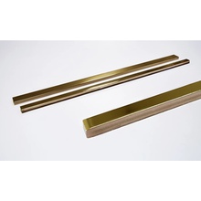 Роскошная Мозаика Бордюры БК 1 Золото Бордюр 10x40 см, Россия - фото 1 - фото 1