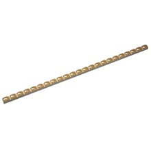 Роскошная Мозаика Бордюры БК 03 Люстрированная Бежевая Бордюр 0,7x25 см, Россия - фото 1 - фото 1