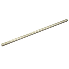 Роскошная Мозаика Бордюры БК 07 Люстрированная Молочная Бордюр 0,7x25 см, Россия - фото 1 - фото 1