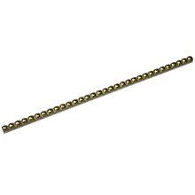 Роскошная Мозаика Бордюры ББ 01 Бусинка Золото Бордюр 0,7x25 см, Россия - фото 1 - фото 1