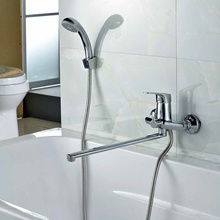 Rossinka D D40-32 для ванны с плоским изливом Смеситель для ванны, Россия - фото 1 - фото 2