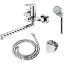 Rush Bali BA3835-51 Для ванны с душем Хром Смеситель 33,9x18,5 см, для ванны, Россия - фото 1 - фото 1