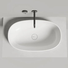 Salini Greca 1803201M Белый матовый 65 Раковина 38,5x64,5x16,8 см, Италия - фото 1 - фото 4