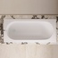 Salini Lofo UM12322 На ножках Белая матовая 180х80 Ванна из литьевого мрамора 180x80x61 см, Италия - фото 4
