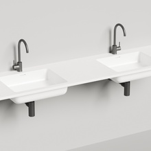 Salini Onda 1402202M Белый 180 Раковина 50x180x16,3 см, Италия - фото 1 - фото 2