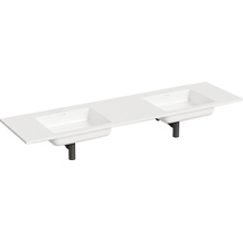 Salini Onda 1402202M Белый 180 Раковина 50x180x16,3 см, Италия - фото 1 - фото 1