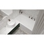 Salini Orlanda Axis Kit 103323M На ножках Белый матовый 170х75 с д/к Ванна из искусственного камня 170x75x48 см, Италия - фото 3