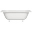 Salini Ornella Axis 103421M На ножках Белая матовая 180х80 Ванна из литьевого мрамора 180x80x49 см, Италия - фото 1