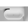 Salini Perla CL 1049203M Белый матовый 180х90 R с д/к