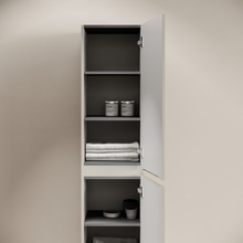 Sancos Code PCD35W Белый матовый 35 Шкаф-пенал 35x35x165 см, Италия - фото 1 - фото 4