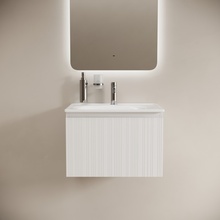 Sancos Code CD60W Белый матовый 60 Тумба для раковины 45,3x59x40 см, Италия - фото 1 - фото 2