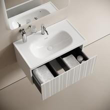 Sancos Code CD80W Белый 80 Тумба для раковины 45,3x78,5x40 см, Италия - фото 1 - фото 3