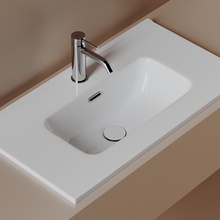 CeramicaNova Compact CN7029 Белый 70 Раковина 39,5x71x17 см, Италия - фото 1 - фото 2