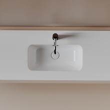 CeramicaNova Compact CN7030 Белый 90 Раковина 39,5x91x17 см, Италия - фото 1 - фото 3