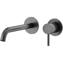 Sancos Etna SC9004GG Для раковины Вороненая сталь Смеситель 20,2x16,7x6,5 см, для раковины, Италия - фото 1 - фото 1