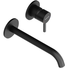 Sancos Etna SC9004MB Для раковины Черный матовый Смеситель 20,2x16,7x6,5 см, для раковины, Италия - фото 1 - фото 2