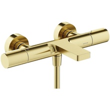 Sancos Etna SC9006BG Для ванны с душем Золото брашированное Смеситель 18,4x30,7x6 см, для ванны, Италия - фото 1 - фото 2