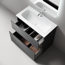 Sancos Folk Floor FL90FGS Grey soft 90 Тумба для раковины 44,5x89x85 см, Италия - фото 1 - фото 3