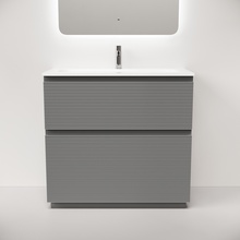 Sancos Folk Floor FL90FES Ergraut soft 90 Тумба для раковины 44,5x89x85 см, Италия - фото 1 - фото 2