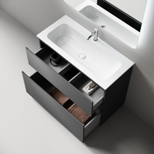 Sancos Folk Floor FL100FGS Grey soft 100 Тумба для раковины 44,5x99x85 см, Италия - фото 1 - фото 3