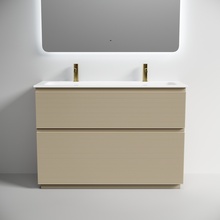 Sancos Folk Floor FL120FCP Капучино матовый 120 Тумба для раковины 44,5x119x85 см, Италия - фото 1 - фото 2