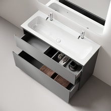 Sancos Folk Floor FL120FES Ergraut soft 120 Тумба для раковины 44,5x119x85 см, Италия - фото 1 - фото 3