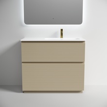 Sancos Folk Floor FL100FRCP Капучино 100 R Тумба для раковины 44,5x99,5x85 см, Италия - фото 1 - фото 2