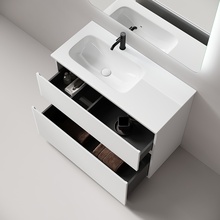 Sancos Folk Floor FL100FLW Bianco 100 L Тумба для раковины 44,5x99,5x85 см, Италия - фото 1 - фото 3