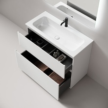 Sancos Folk Floor FL100FW Bianco 100 Тумба для раковины 44,5x99,5x85 см, Италия - фото 1 - фото 3