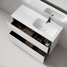 Sancos Folk Floor FL120FRW Bianco 120 R Тумба для раковины 44,5x119x85 см, Италия - фото 1 - фото 3