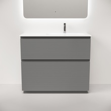 Sancos Folk Floor FL100FRES Ergraut soft 100 R Тумба для раковины 44,5x99,5x85 см, Италия - фото 1 - фото 2