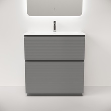 Sancos Folk Floor FL80FES Ergraut soft 80 Тумба для раковины 44,5x79x85 см, Италия - фото 1 - фото 2