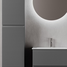 Sancos Folk FL60GS Grey soft 60 Тумба для раковины 44,5x59x50 см, Италия - фото 1 - фото 4