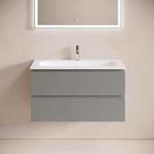 Sancos Folk FL90ES Ergraut soft 90 Тумба для раковины 44,5x89x50 см, Италия - фото 1 - 2 Sancos Folk FL90ES Ergraut soft 90 Тумба для раковины 44,5x89x50 см, Италия - фото 1 - фото 2