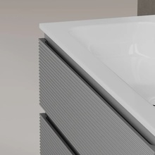 Sancos Folk FL80ES Ergraut soft 80 Тумба для раковины 44,5x79x50 см, Италия - фото 1 - фото 4