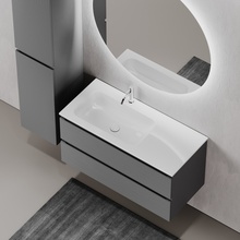 Sancos Folk FL100LGS Grey soft 100 L Тумба для раковины 44,5x99,5x50 см, Италия - фото 1 - 3 Sancos Folk FL100LGS Grey soft 100 L Тумба для раковины 44,5x99,5x50 см, Италия - фото 1 - фото 3