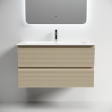 Sancos Folk FL90CP Капучино матовый 90 Тумба для раковины 44,5x89x50 см, Италия - фото 1 - 2 Sancos Folk FL90CP Капучино матовый 90 Тумба для раковины 44,5x89x50 см, Италия - фото 1 - фото 2