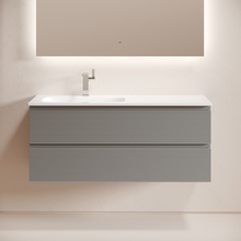 Sancos Folk FL120LES Ergraut soft 120 L Тумба для раковины 45x119x50 см, Италия - фото 1 - фото 2