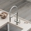 Sancos Imola SC4010BNwh Для кухни Никель брашированный / Белый матовый Смеситель для кухонной мойки, Италия - фото 2