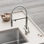 Sancos Imola SC4010BNwh Для кухни Никель брашированный / Белый матовый Смеситель для кухонной мойки, Италия - фото 3
