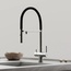 Sancos Imola SC4010BNbh Для кухни Никель брашированный / Чёрный матовый Смеситель для кухонной мойки, Италия - фото 5
