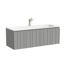 Sancos Ламель LM120WG Тёплый серый 120 Тумба для раковины 44,5x119,5x40,6 см, Италия - фото 1 - фото 1