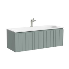 Sancos Ламель LM120GG Серо-зелёный 120 Тумба для раковины 44,5x119,5x40,6 см, Италия - фото 1 - фото 1