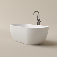 Sancos Leaf FB20MW Белый матовый 170х80 Акриловая ванна 170x80 см, Италия - фото 1 - фото 3