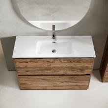 Sancos Libra Floor LB120F-1ECH Дуб чарльстон 120 Тумба для раковины 45x119x84 см, Италия - фото 1 - фото 4