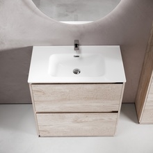 Sancos Libra Floor LB80FEG Дуб галифакс натуральный 80 Тумба для раковины 45x79x84 см, Италия - фото 1 - фото 4