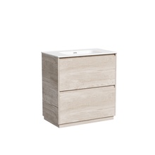 Sancos Libra Floor LB80FEG Дуб галифакс натуральный 80 Тумба для раковины 45x79x84 см, Италия - фото 1 - фото 1